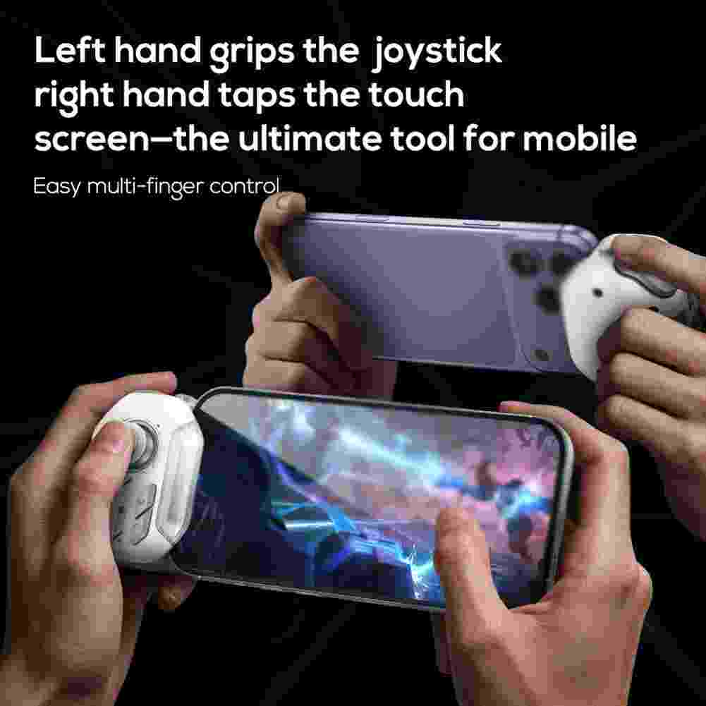 Gaming Accessories For Mobile - MB07 Mobile-Game-Joystick mit RGB-Tasten und Makrofunktionen,