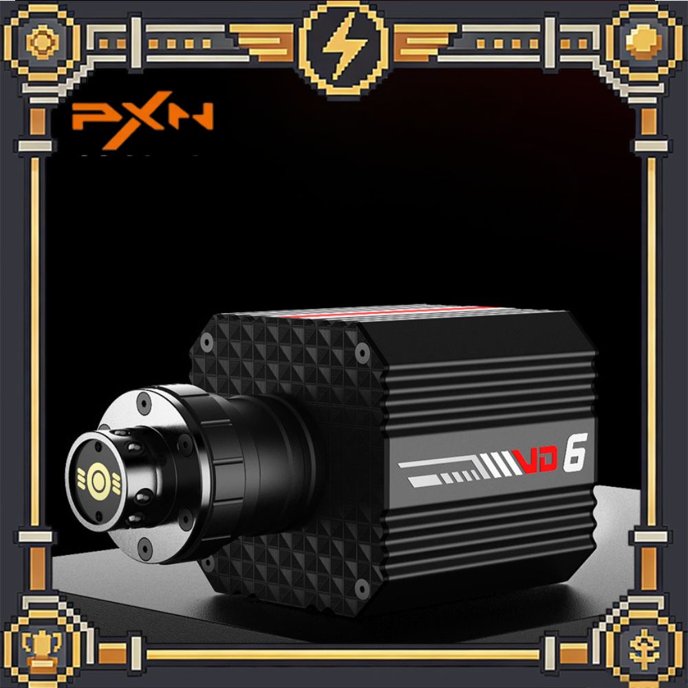 Gaming Accessories Driving - PXN VD6 Spiel-Lenkrad Servo Direktantrieb 6Nm