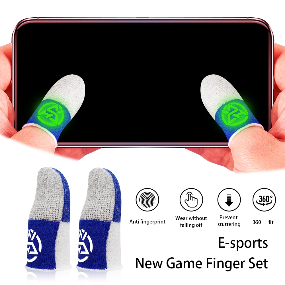 Gaming Accessories For Mobile - 1 Paar Fingers pitzen Abdeckung für