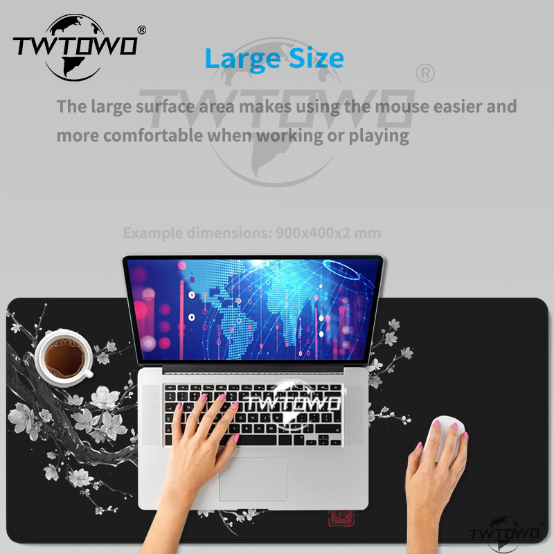 Mauspad, schwarz und weiß, jap – Gaming Mouse Pad Xl Bewertung und Preis