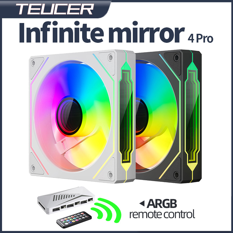 Teucer Infinite Mirror 4Pro 12 – Fan Hub Rgb Controller Bewertung und Preis