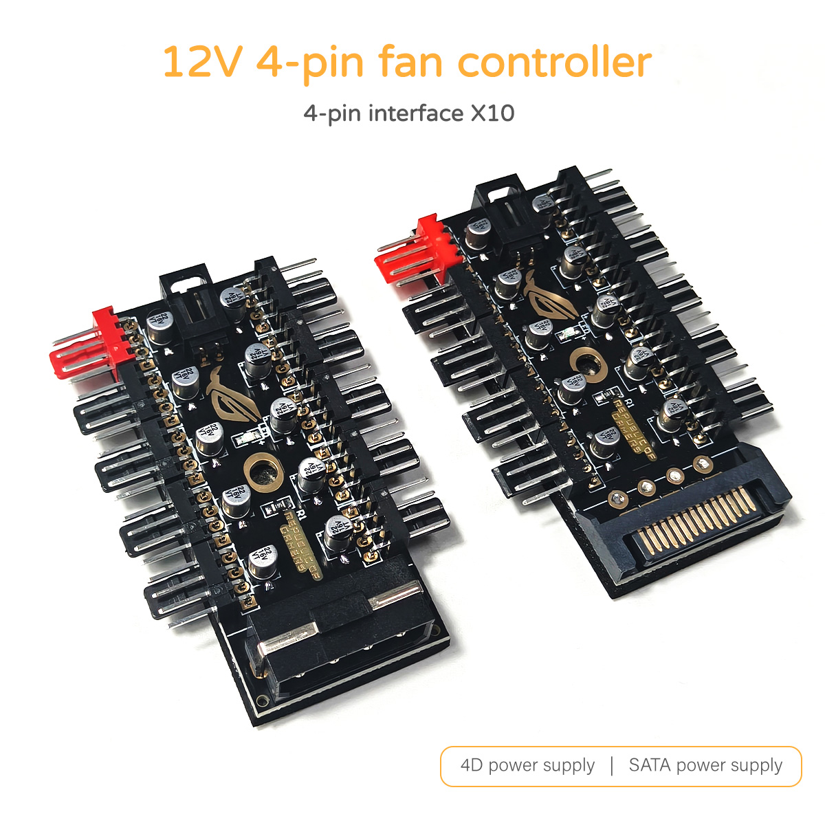 12V 4-Pin PWM Lüftersteuerungs – Fan Hub Rgb Controller Bewertung und Preis