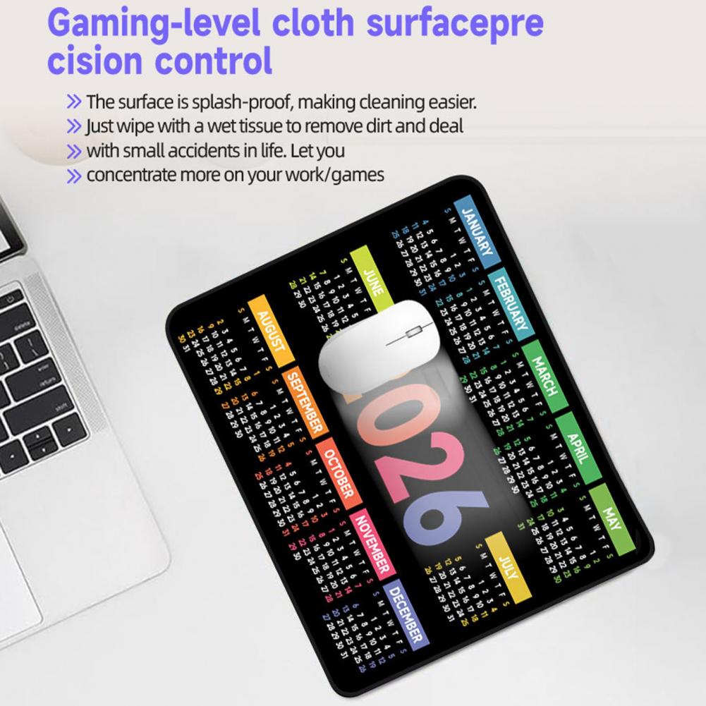 2026-Kalender-Mauspad, wasserd – Gaming Accessories Computer Bewertung und Preis