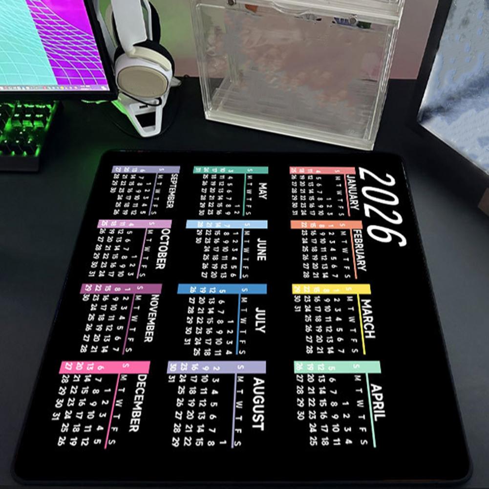 2026-Kalender-Mauspad, wasserd – Gaming Accessories Computer Bewertung und Preis