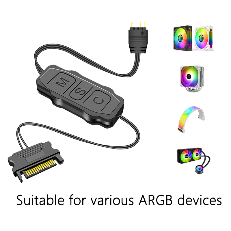 GPUHOLD SATA-Schnittstelle 5 V – Fan Hub Rgb Controller Bewertung und Preis