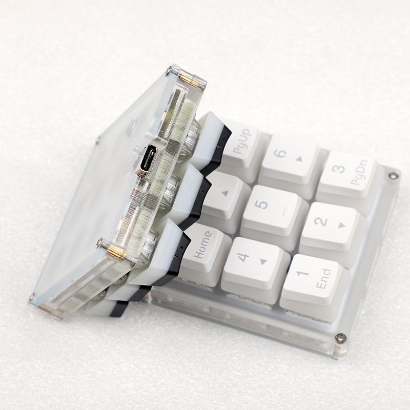 9 Tasten qmk hotswap ymdk rgb  – Keyboard Numpad Separate Bewertung und Preis