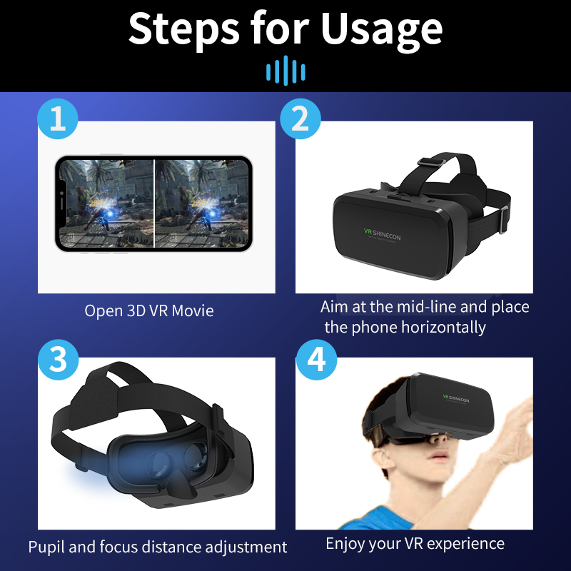 VR-Brille 3D-Headset Virtual-R – Gaming Accessories 10 Year Old Bewertung und Preis