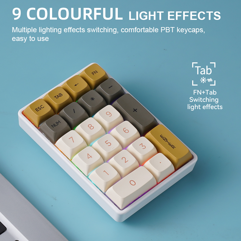 FREEWOLF K21 Kabelloses Mechan – Keyboard Numpad Separate Bewertung und Preis