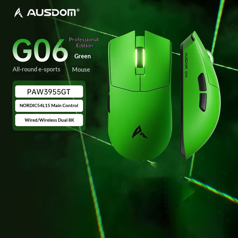 AUSDOM G06 Gaming-Maus 8K PAW3 – Gaming Accessories For Valorant Bewertung und Preis