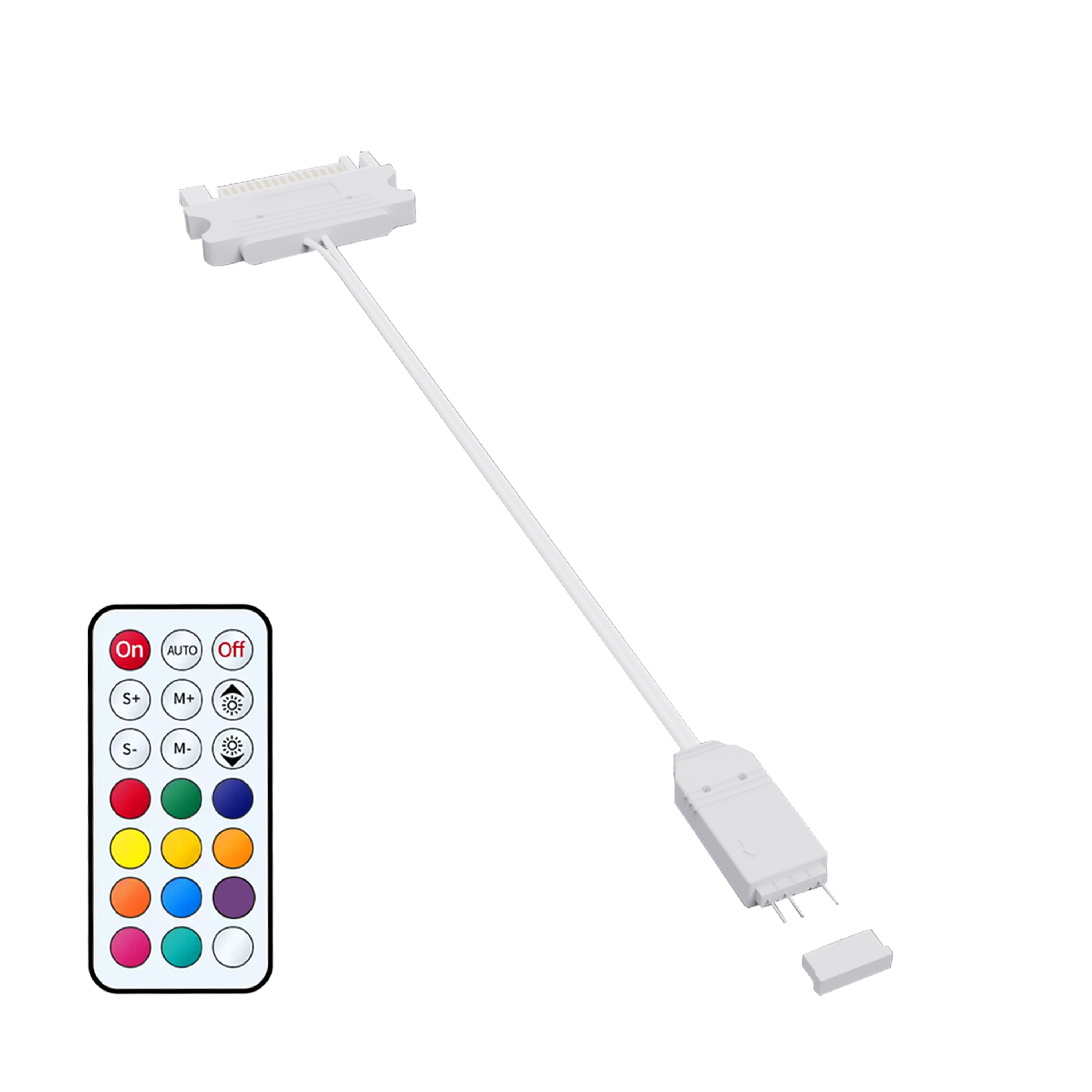 SATA-betriebener 5V 3-Pin ARGB – Fan Hub Rgb Controller Bewertung und Preis