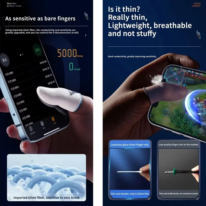 4 Stück Mobile-Game-Fingerhand – Gaming Accessories For Your Phone Bewertung und Preis